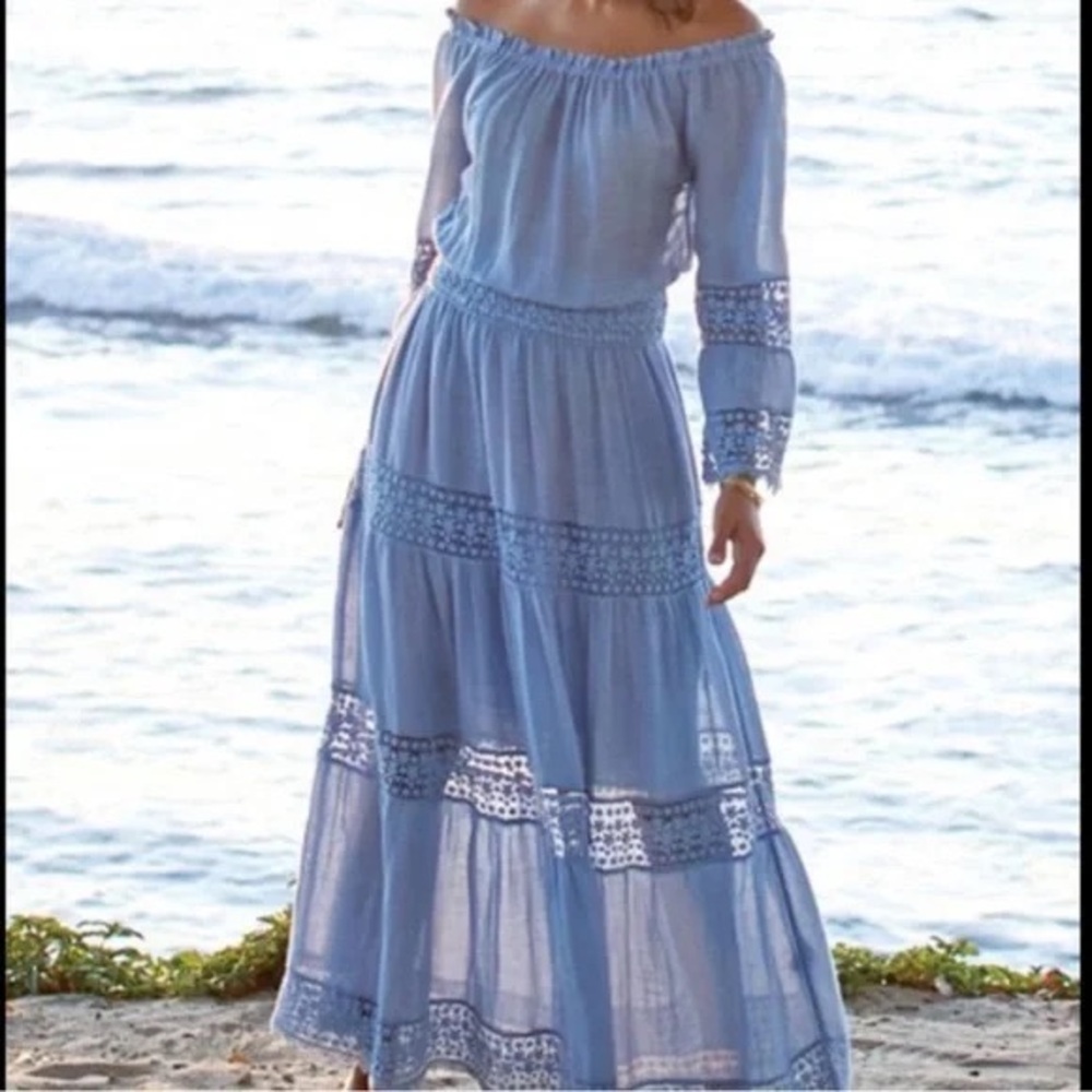 SOFT SURROUNDINGS Emma Tiered Dress